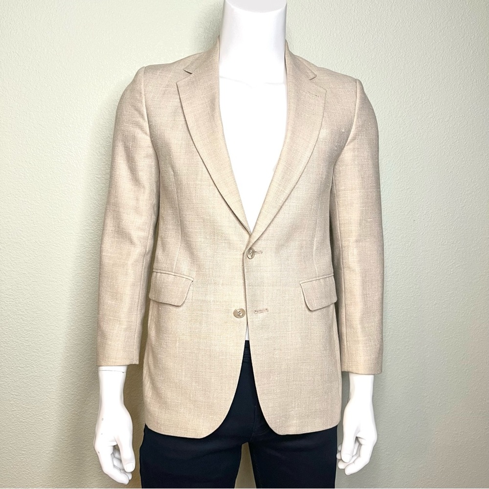 COAT TAILS linen blend sport coat